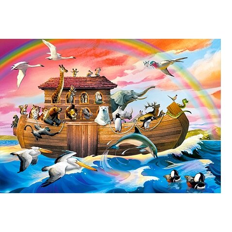 Castorland dėlionė Noah`s ARK 60 det – vaizdas 2