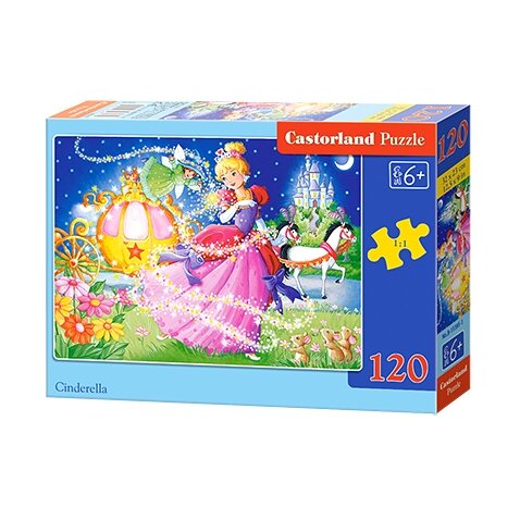 Castorland dėlionė CINDERELLA 120 det – pagrindinis vaizdas