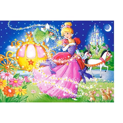 Castorland dėlionė CINDERELLA 120 det – vaizdas 2