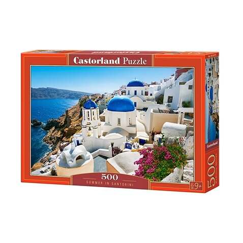 Castorland dėlionė SUMMER IN SANTORINI 500 det – pagrindinis vaizdas