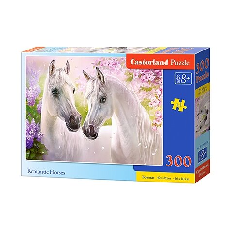 Castorland dėlionė ROMANTIC HORSES 300 det – pagrindinis vaizdas