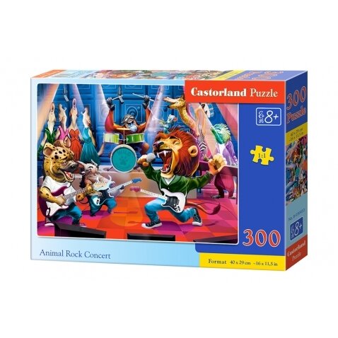 Castorland dėlionė ANIMAL ROCK CONCERT 300 det – pagrindinis vaizdas