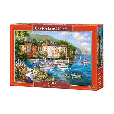 Castorland dėlionė Harbour of Love 500 det – pagrindinis vaizdas