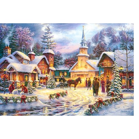 Castorland dėlionė FAITH RUNS DEEP 1500 det – vaizdas 2