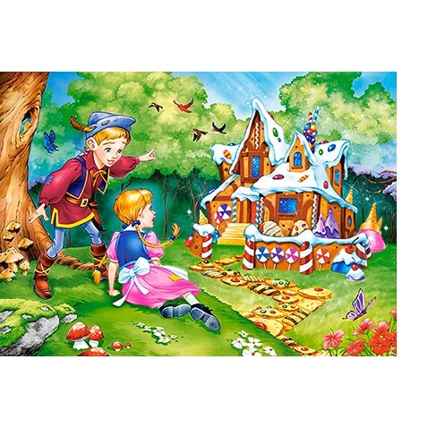 Castorland dėlionė HANSEL AND GRETEL 60 det – vaizdas 4