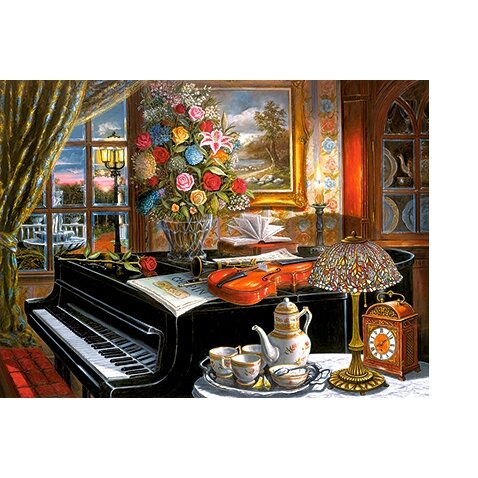 Castorland dėlionė Ensemble 2000 det – vaizdas 2