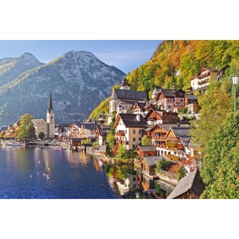 Castorland dėlionė HALLSTATT, AUSTRIA 4000 det – vaizdas 2