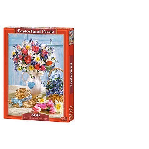 Castorland dėlionė Spring in Flower Pot 500 det – pagrindinis vaizdas