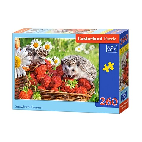 Castorland dėlionė STRAWBERRY DESSERT 260 det – pagrindinis vaizdas