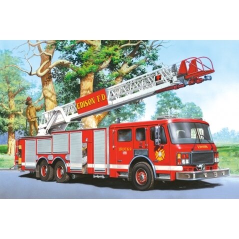 Castorland dėlionė FIRE ENGINE 60 det – vaizdas 2