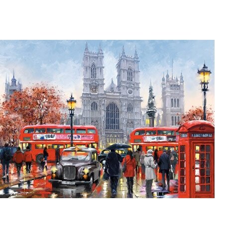 Castorland dėlionė WESTMINSTER ABBEY 3000 det – vaizdas 2