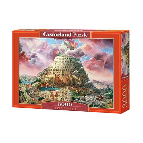 Castorland dėlionė TOWER OF BABEL 3000 det – pagrindinis vaizdas