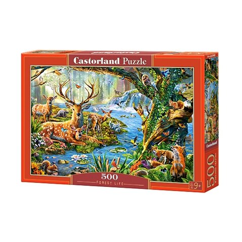 Castorland dėlionė Forest life 500 det – pagrindinis vaizdas