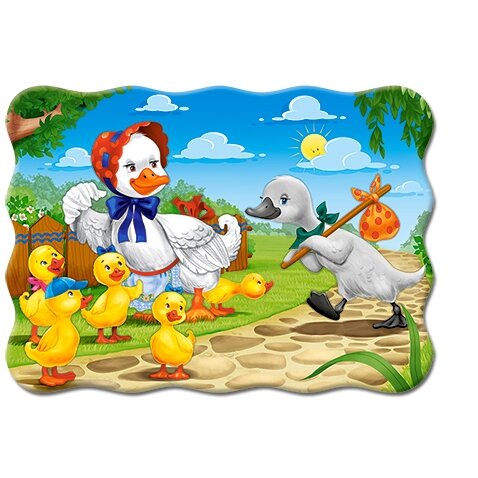 Castorland dėlionė THE UGLY DUCKLING 30 det – vaizdas 2