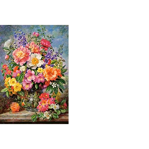 Castorland dėlionė June Flowers in Radiance 1000 det – vaizdas 2