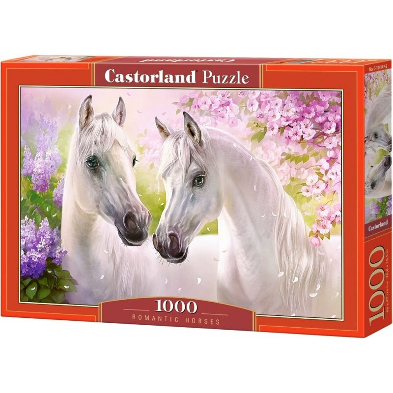 Castorland dėlionė Romantic Horses 1000 det – pagrindinis vaizdas