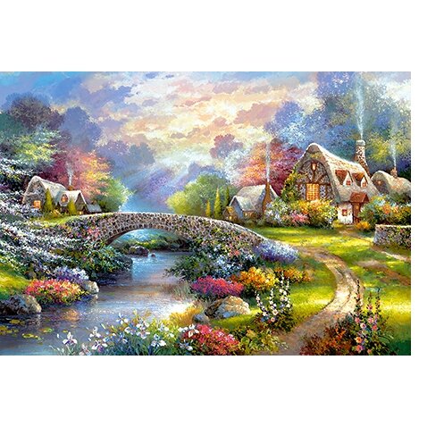 Castorland dėlionė SPRINGTIME GLORY 1000 det – vaizdas 2