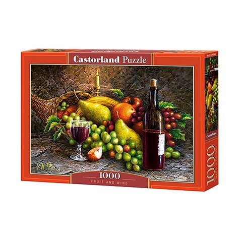 Castorland dėlionė FRUIT AND WINE 1000 det – pagrindinis vaizdas