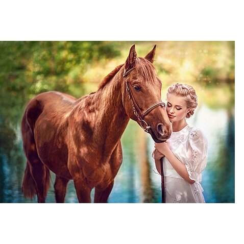 Castorland dėlionė Beauty and Gentleness 1000 det – vaizdas 2