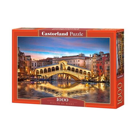 Castorland dėlionė Rialto by Night 1000 det – pagrindinis vaizdas