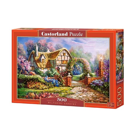 Castorland dėlionė Wiltshire Gardens 500 det – pagrindinis vaizdas