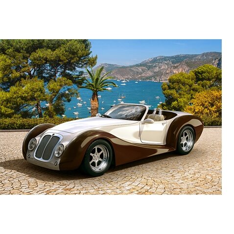 Castorland dėlionė Roadster in Riviera 500 det – vaizdas 2