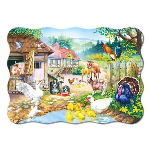 Castorland Farm dėlionė 30 det – vaizdas 2