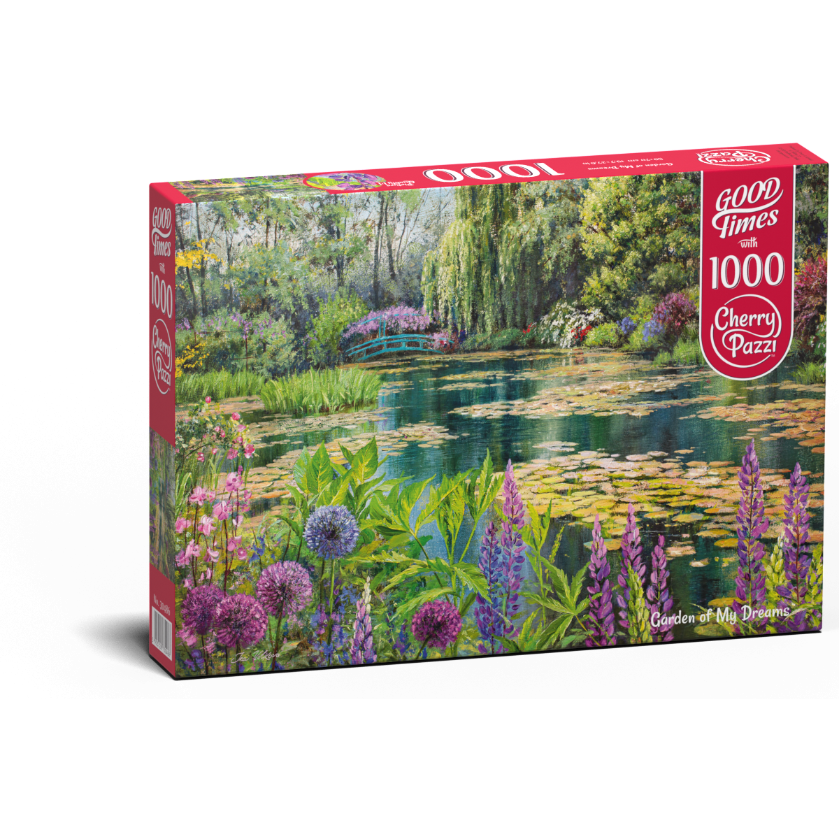 Cherry Pazzi dėlionė Garden of My Dreams 1000 det – pagrindinis vaizdas