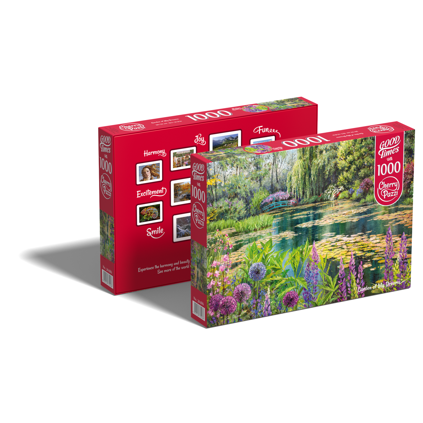 Cherry Pazzi dėlionė Garden of My Dreams 1000 det – vaizdas 2