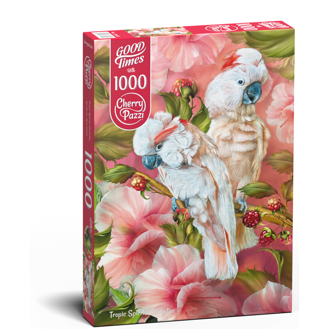 Cherry Pazzi dėlionė Tropic Spirits - Cockatoo 1000 det – pagrindinis vaizdas