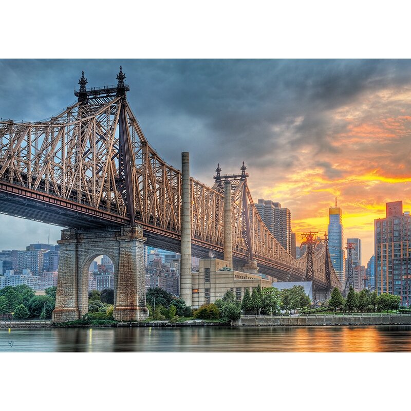 Cherry Pazzi dėllionė Queensboro Bridge in New York 1000 det – vaizdas 3
