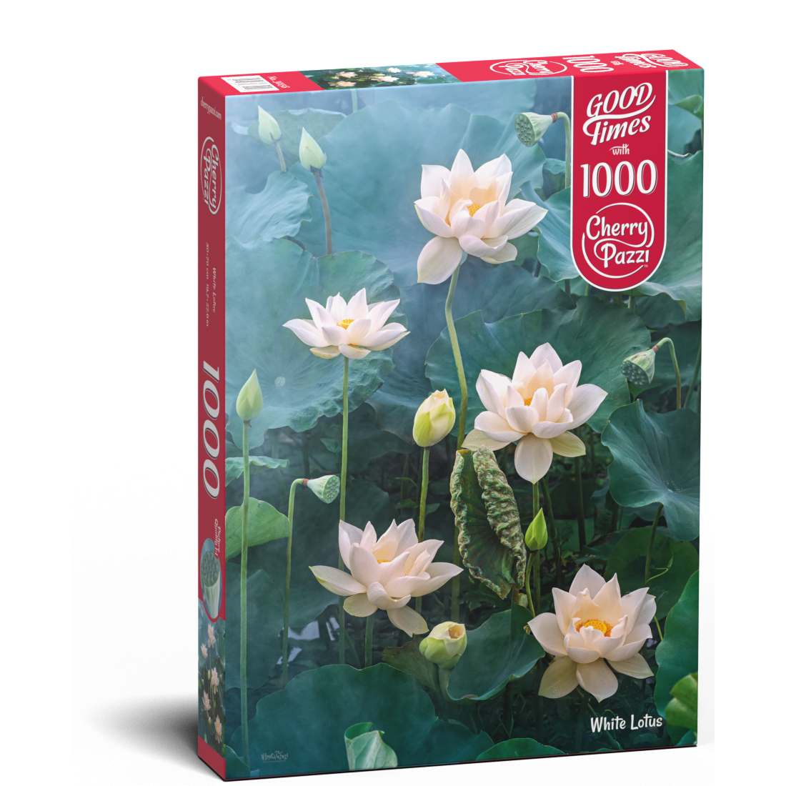 Cherry Pazzi dėlionė White Lotus 1000 det – pagrindinis vaizdas