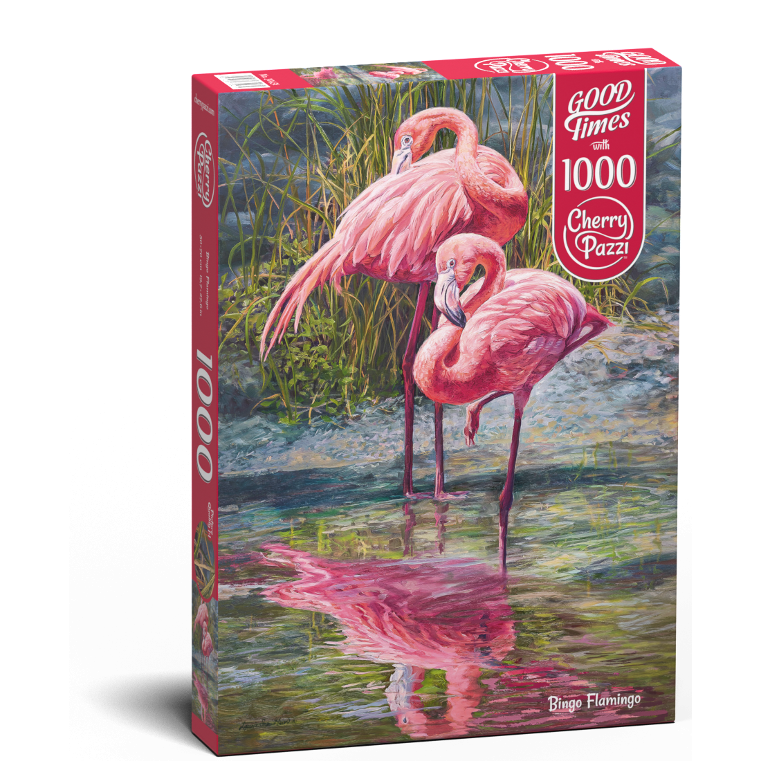 Cherry Puzzi dėlionė Bingo Flamingo 1000 det – pagrindinis vaizdas