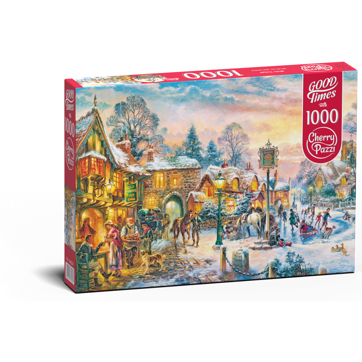 Cherry Puzzi dėlionė Winter Twilight 1000 det – pagrindinis vaizdas