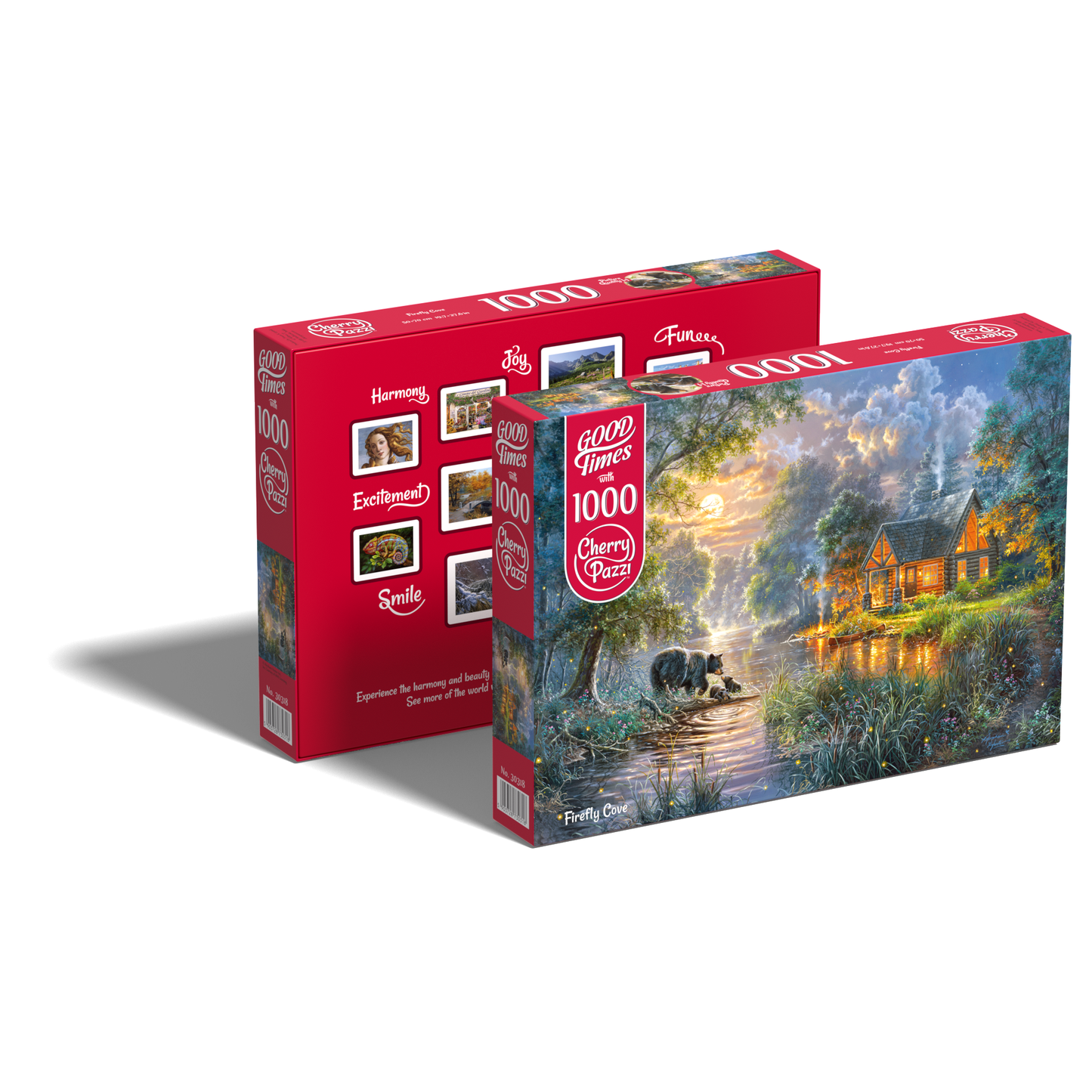 Cherry Pazzi dėlionė Firefly Cove 1000 det – vaizdas 3