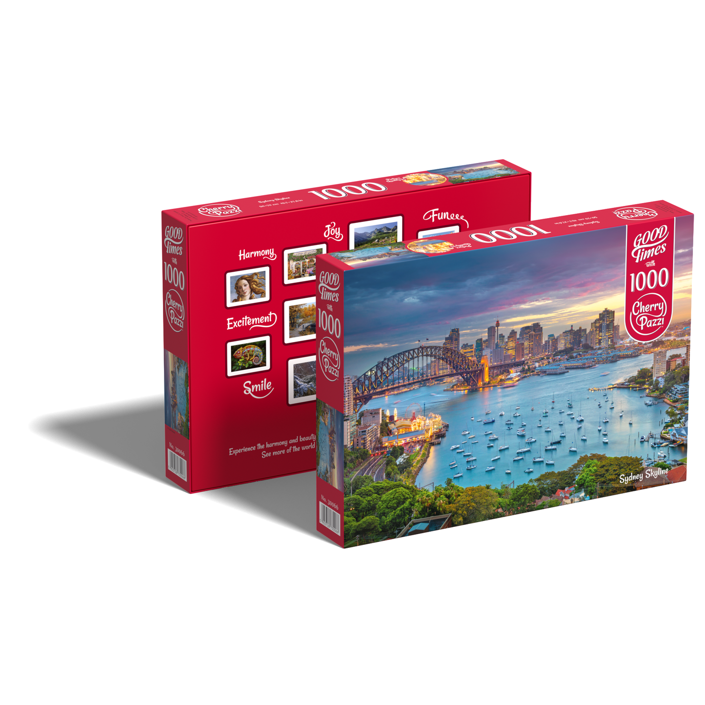 Cherry Pazzi dėllionė Sydney Skyline 1000 det – vaizdas 3