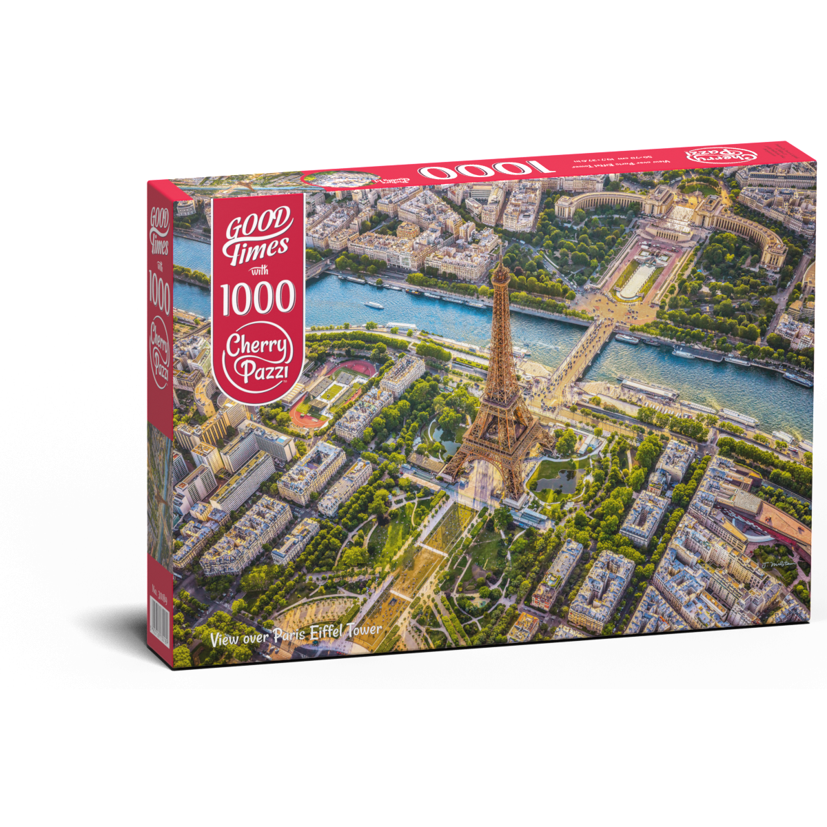Cherry Pazzi dėlionė View over Paris Eiffel Towe 1000 det – pagrindinis vaizdas