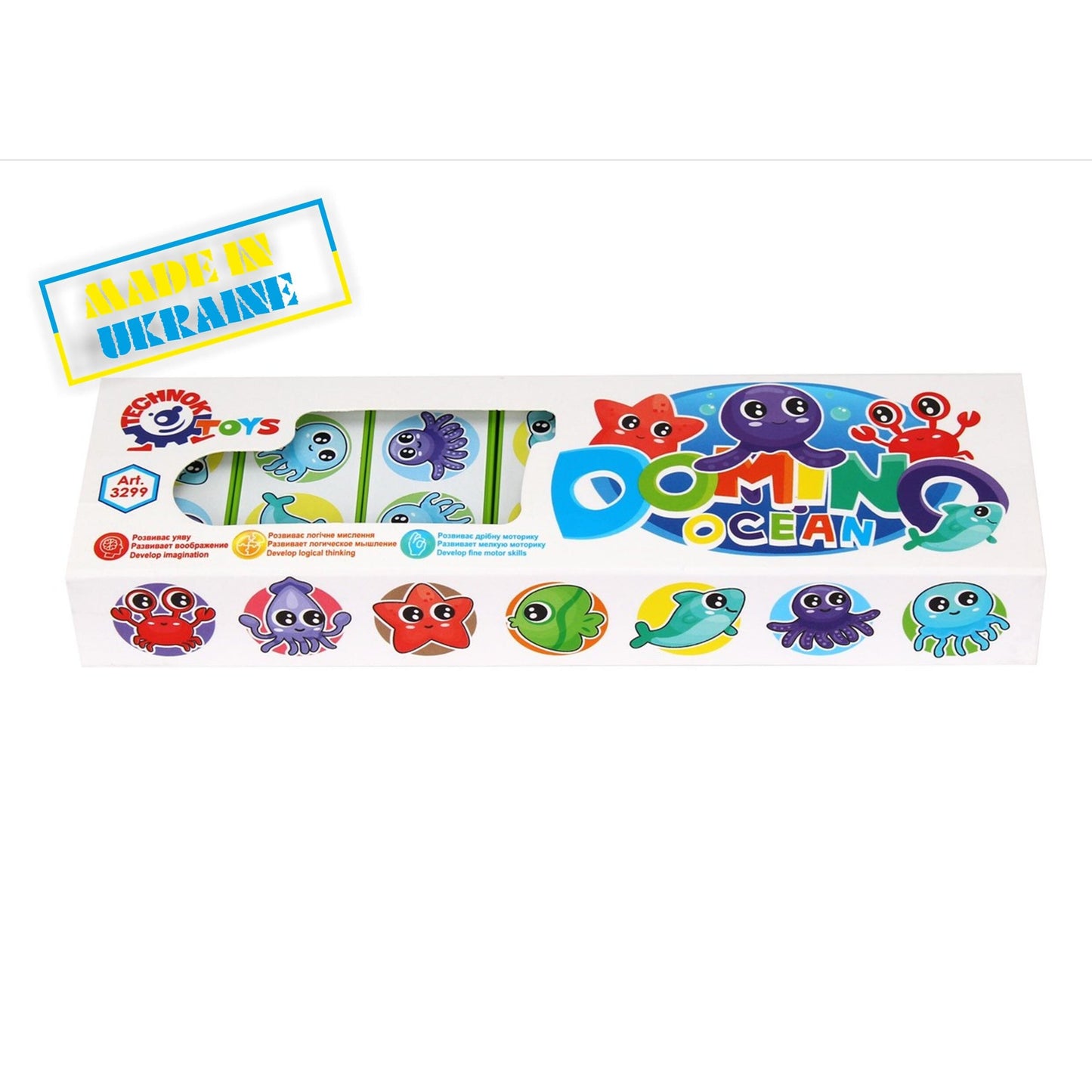 Domino žaidimas Ocean Vandenynas Technok – pagrindinis vaizdas