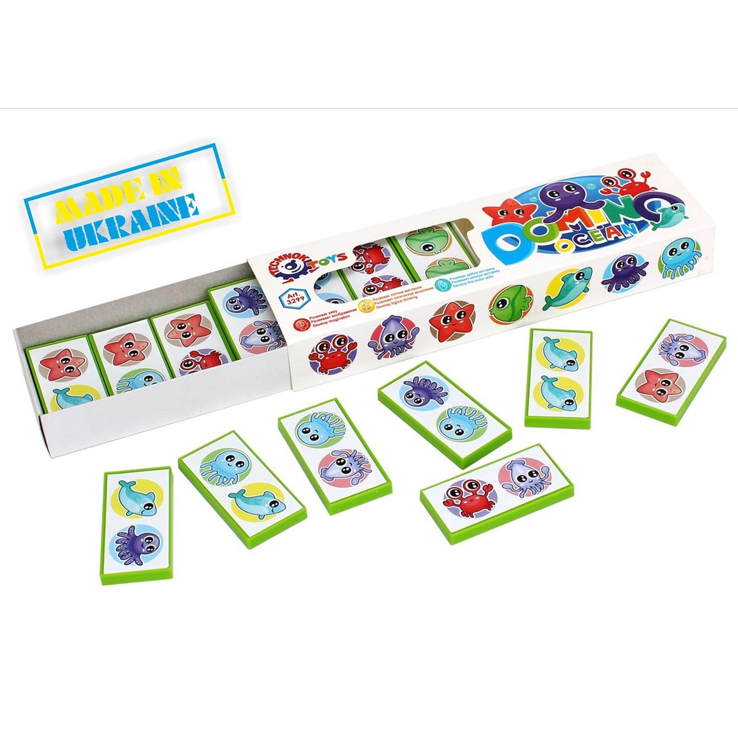 Domino žaidimas Ocean Vandenynas Technok – vaizdas 2