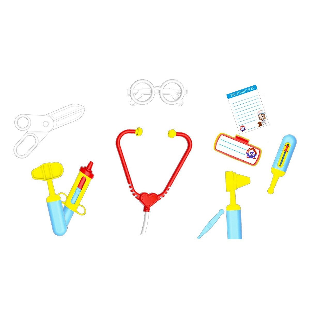 Gydytojo rinkinys lagamine Technok 4012 – vaizdas 4