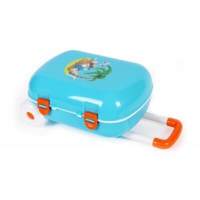 Lagaminas 6108 Technok, mėlynos spalvos – vaizdas 3