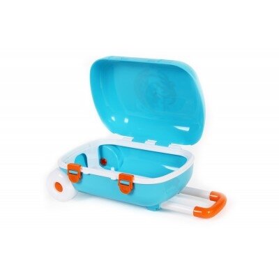 Lagaminas 6108 Technok, mėlynos spalvos – vaizdas 4