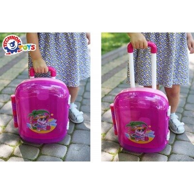 Lagaminas 7037 Technok, rožinės spalvos – vaizdas 6