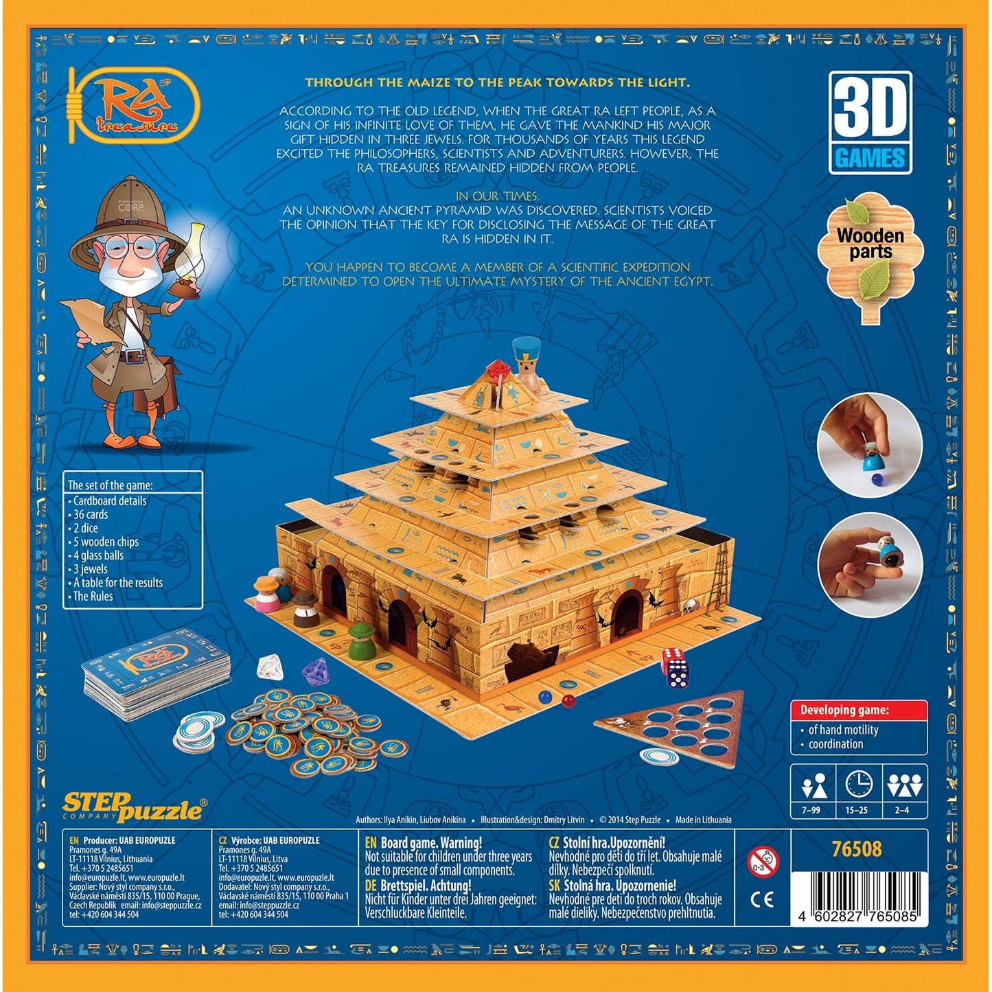 Lavinamasis stalo žaidimas RA LOBIAI – vaizdas 2