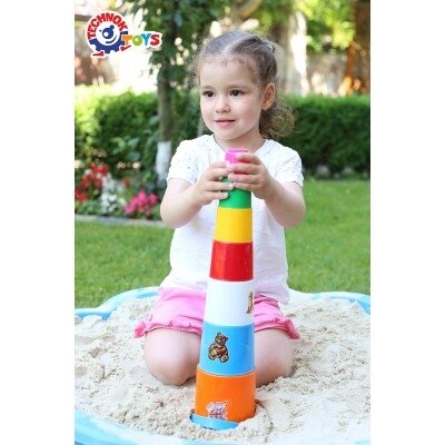 Lavinamoji piramidė su kibirėliu Technok 2049 – vaizdas 6