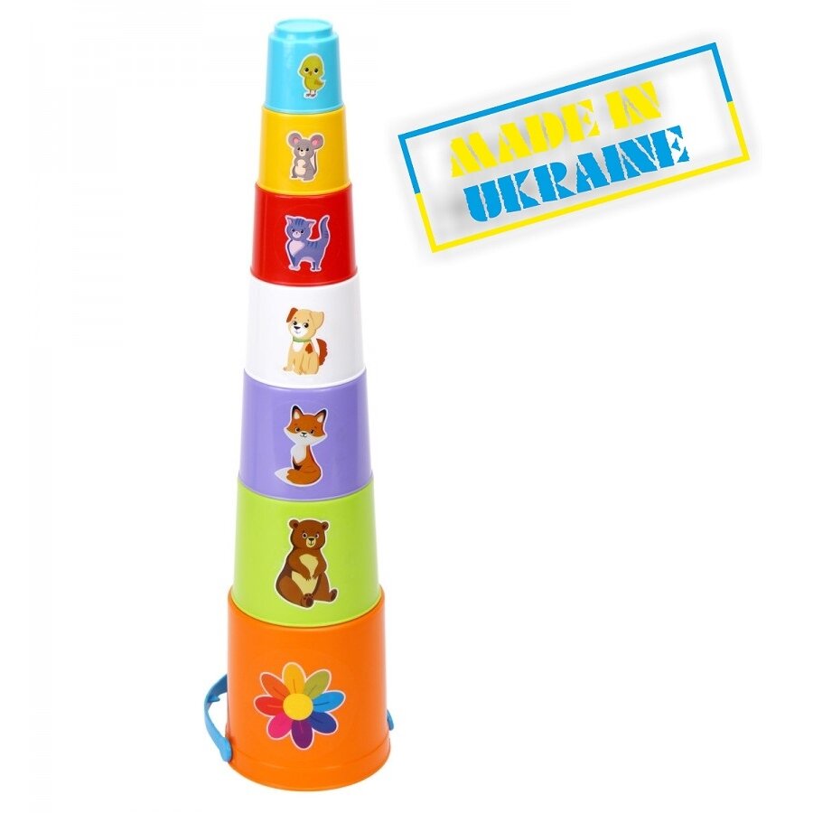 Lavinamoji piramidė su kibirėliu Technok 2049 – pagrindinis vaizdas