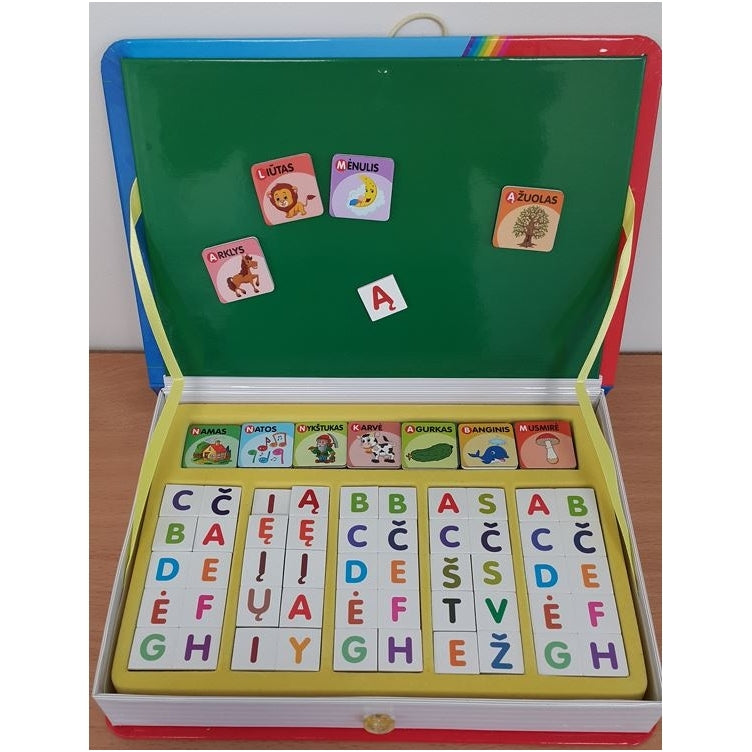 Magnetinis raidynas TAI BENT ABĖCĖLĖ! – vaizdas 3