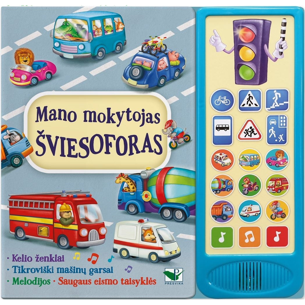 Mano mokytojas šviesoforas (su garsais) KET – pagrindinis vaizdas