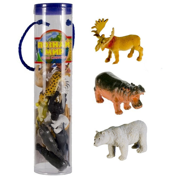 Rinkinys "Laukiniai gyvūnai" 12 vnt.