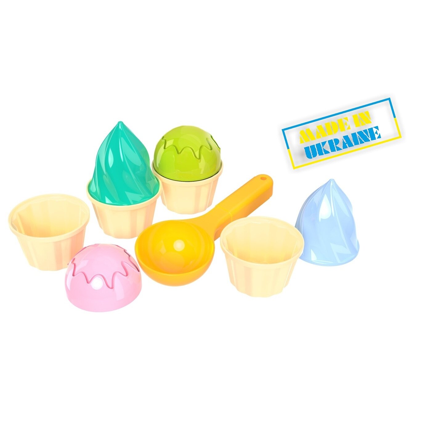 Smėlio žaislų formelių rinkinys Technok